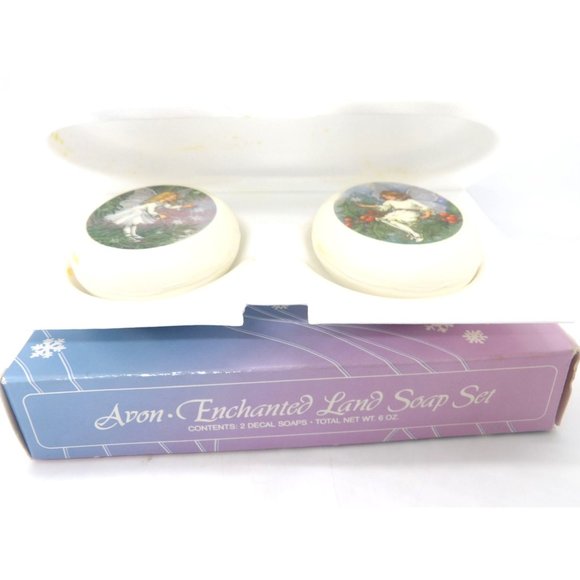 Avon Enchanted Land Soap Set NOS - Picture 1 of 2
